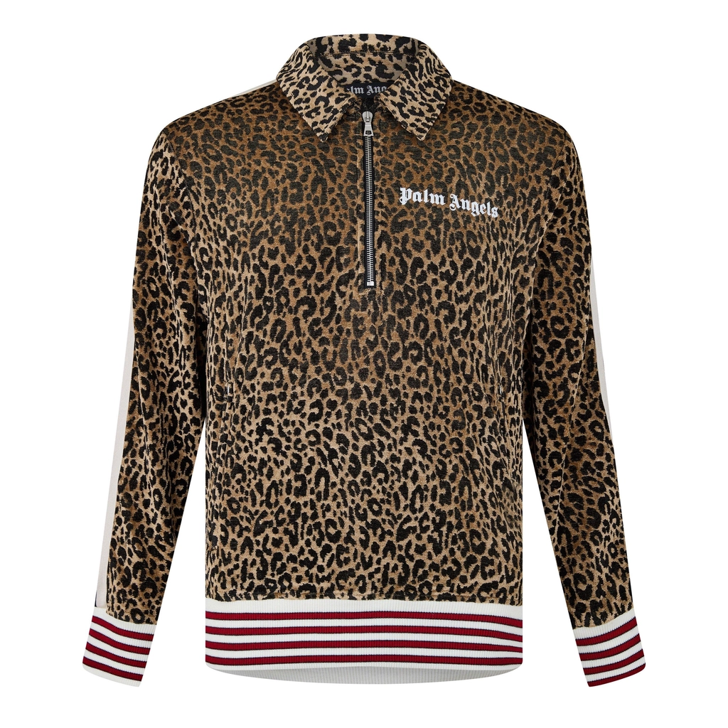 Palm Angels Animal Trk Jkt - Gold/White